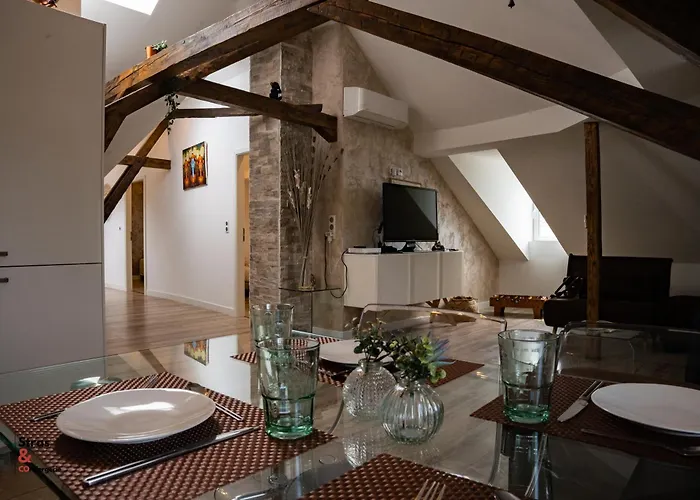 Belles Combles Alsaciennes Au Centre De Στρασβούργο