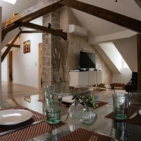 Belles Combles Alsaciennes Au Centre De Strasbourg